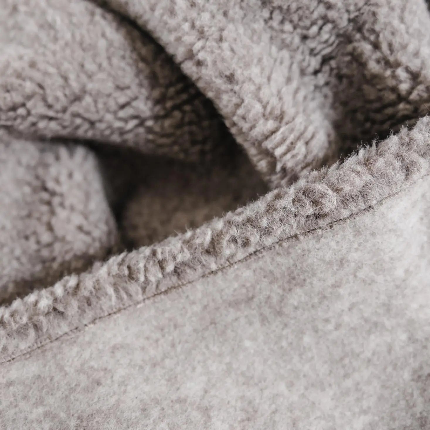 Couverture pure laine vierge Saling 150x190cm - Marron