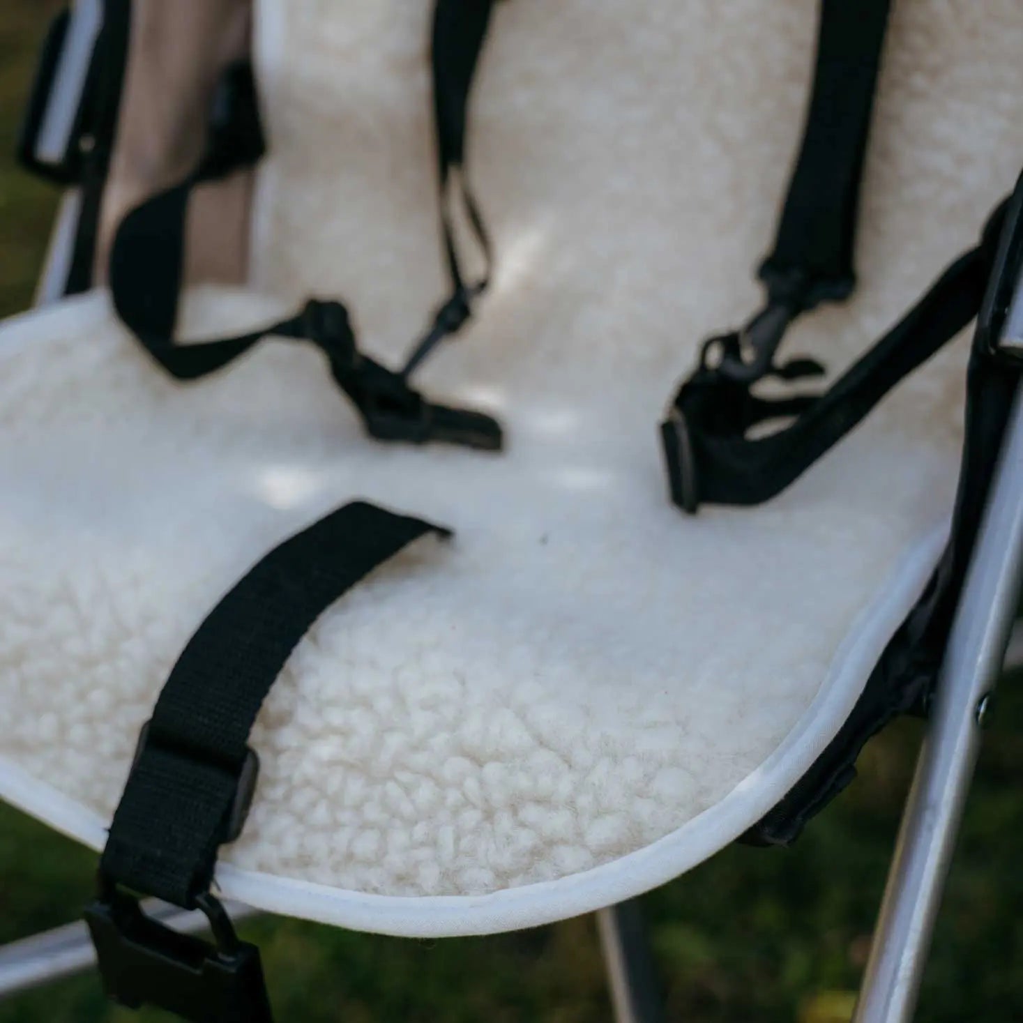 Assise pour poussette & siège auto en laine Sassoupi