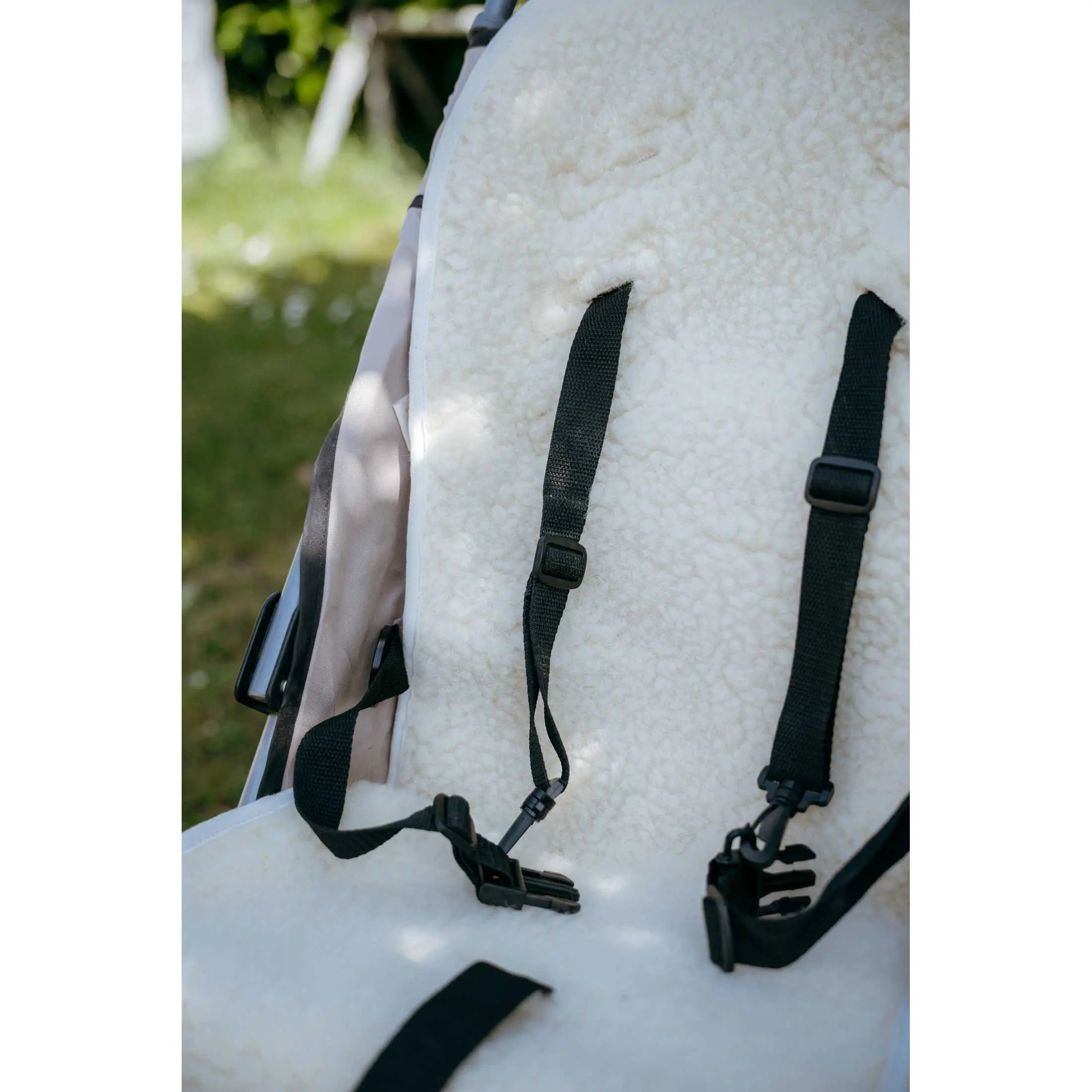 Assise pour poussette & siège auto en laine Sassoupi
