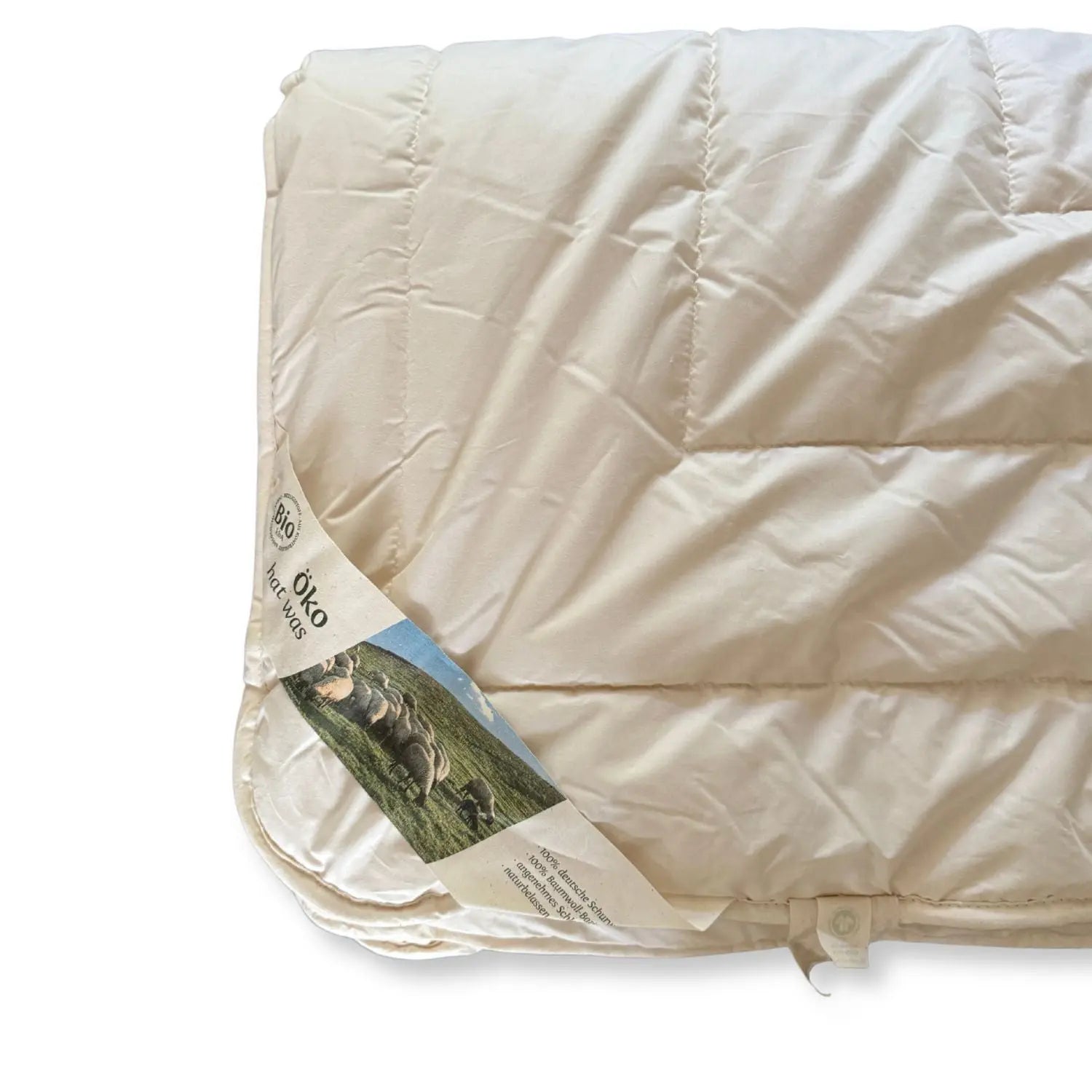 Couette enfant hiver en laine vierge bio Sassoupi 100x135 cm