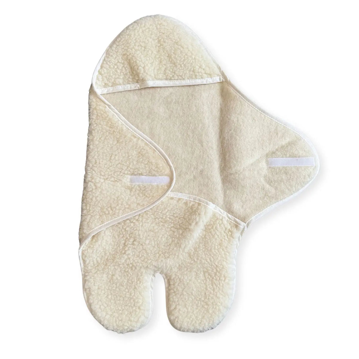 Couverture enveloppante bébé en laine vierge Sassoupi