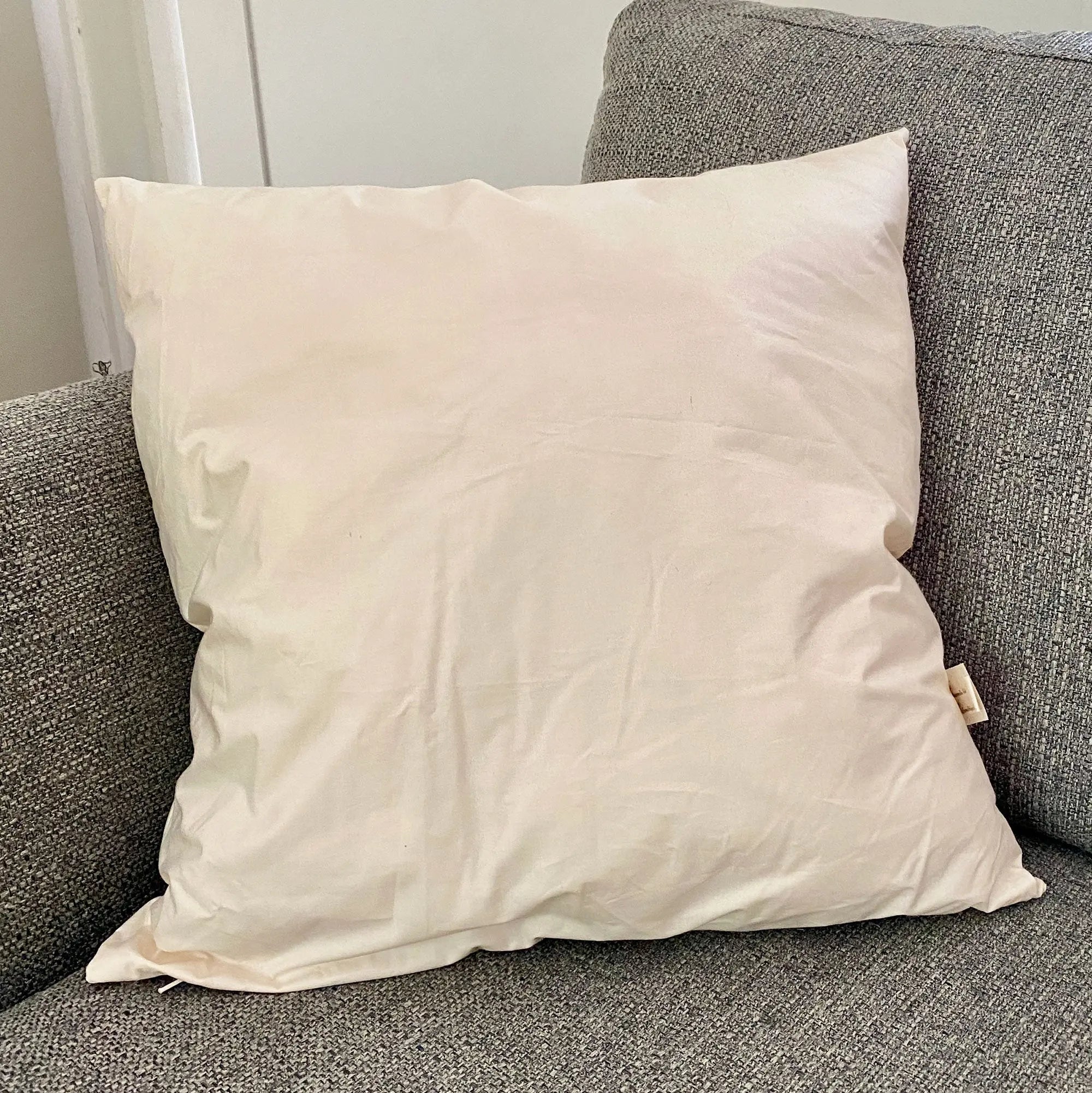 Oreiller en pure laine et coton Sassoupi - 40x40cm