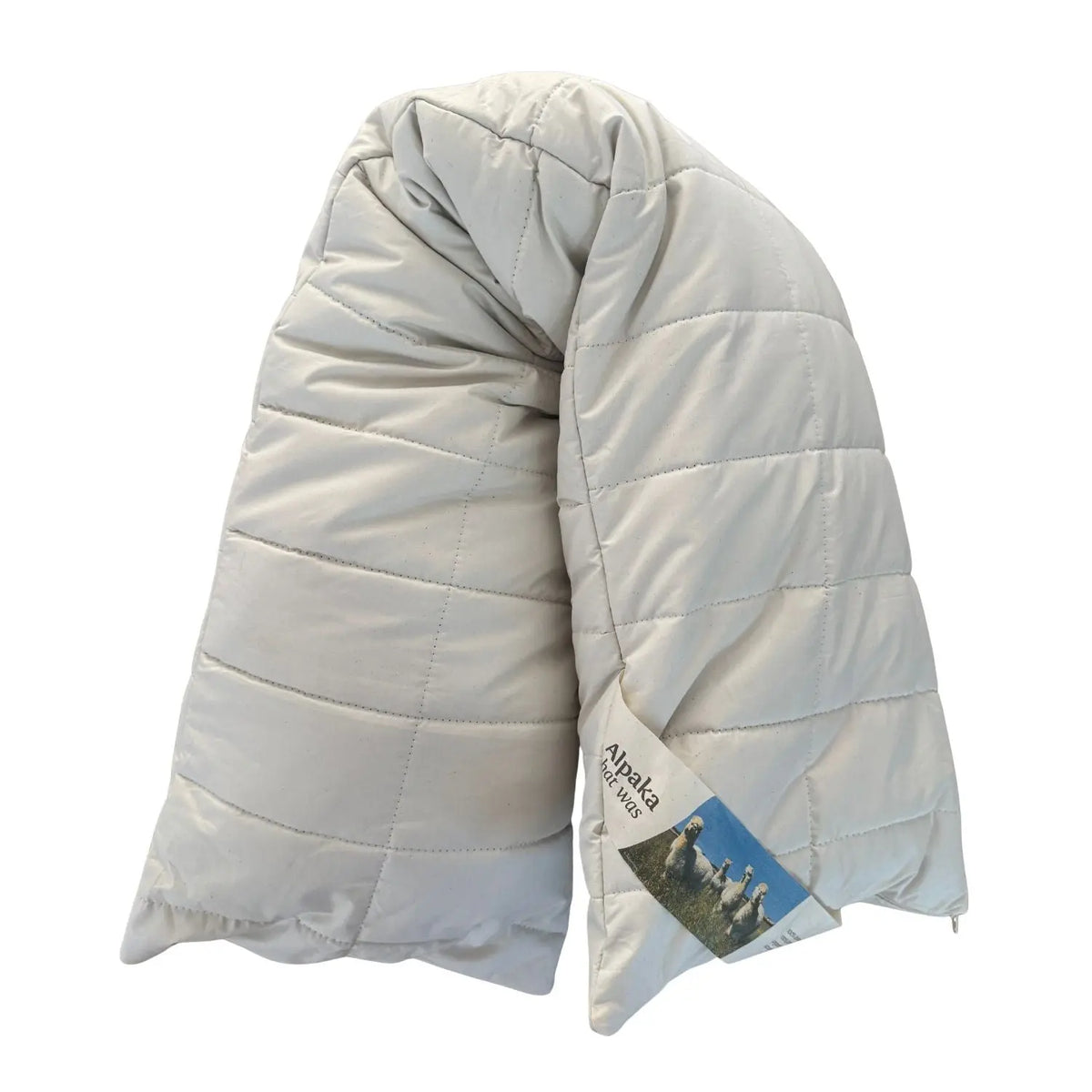 Coussin de soutien polyvalent en Alpaga & laine vierge Sassoupi 35x140