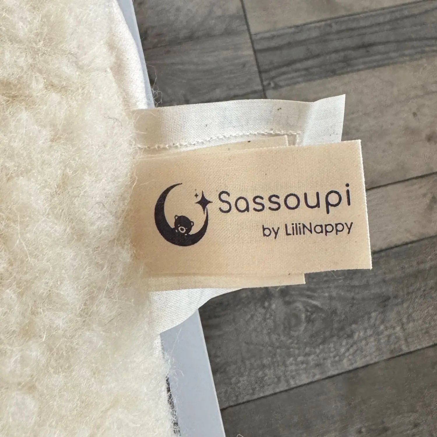 Surmatelas épais en laine bio & coton Sassoupi - 140x200 cm