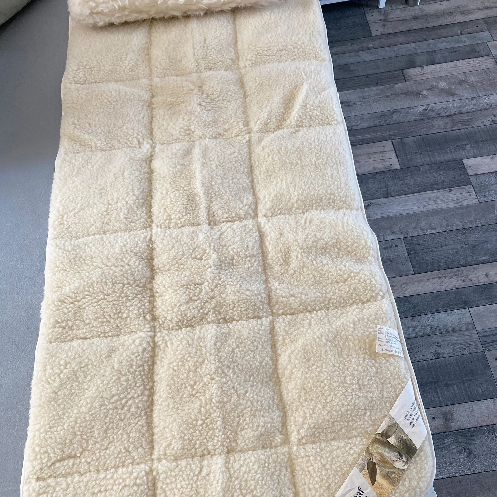 Surmatelas en laine & coton Sassoupi - 70x140cm