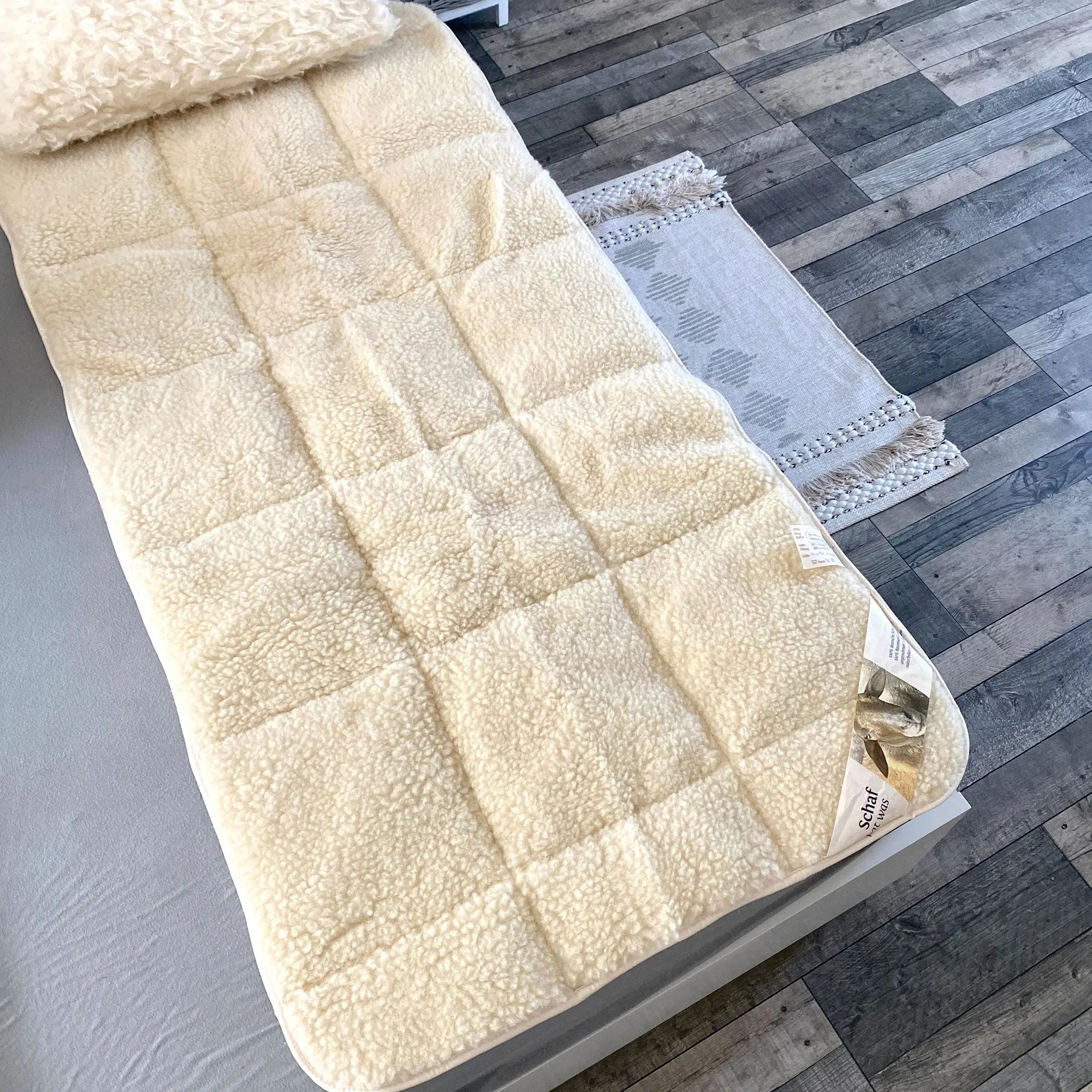 Surmatelas en laine & coton Sassoupi - 70x140cm