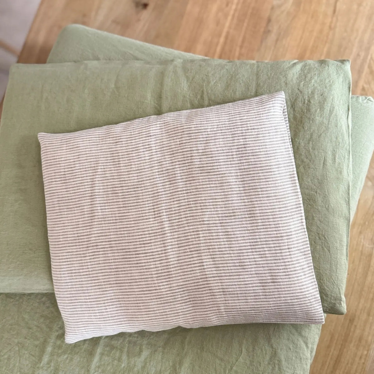 Taie d'oreiller en lin lavé Sassoupi - Naturel