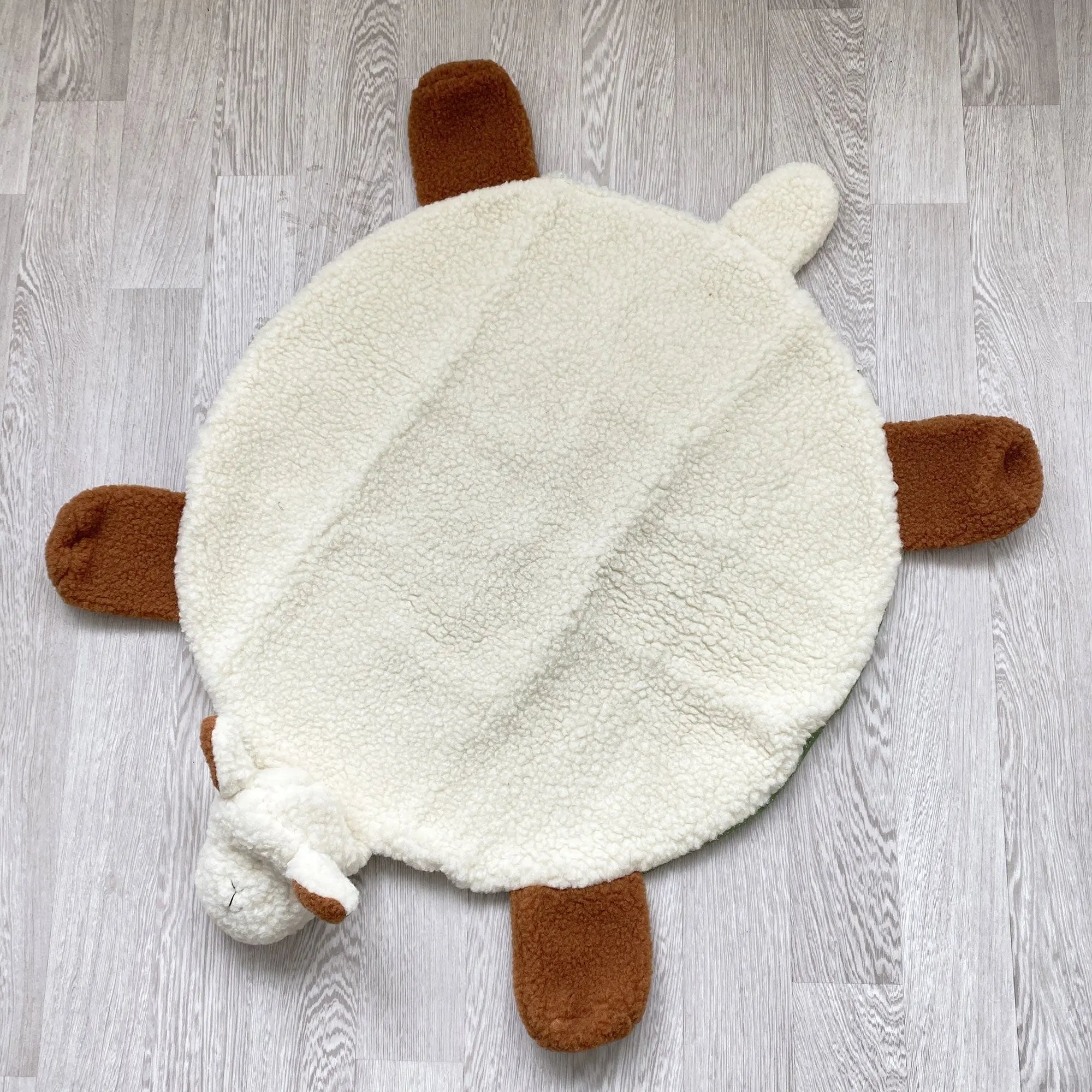Tapis d'éveil en laine et coton Sassoupi