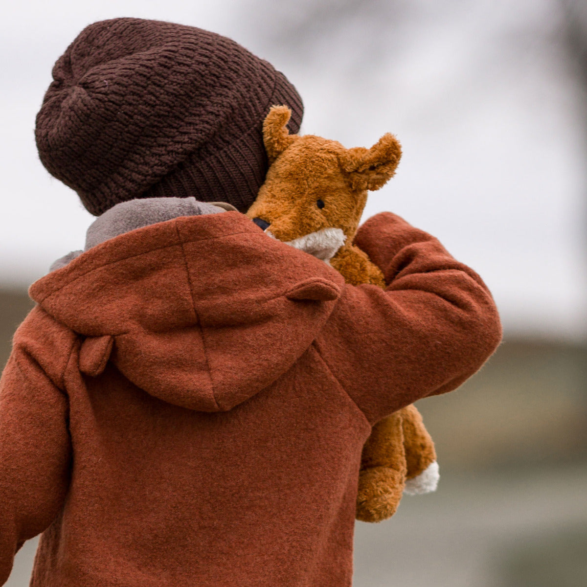 Doudou Renard en coton bio Senger Naturwelt - Lilinappy