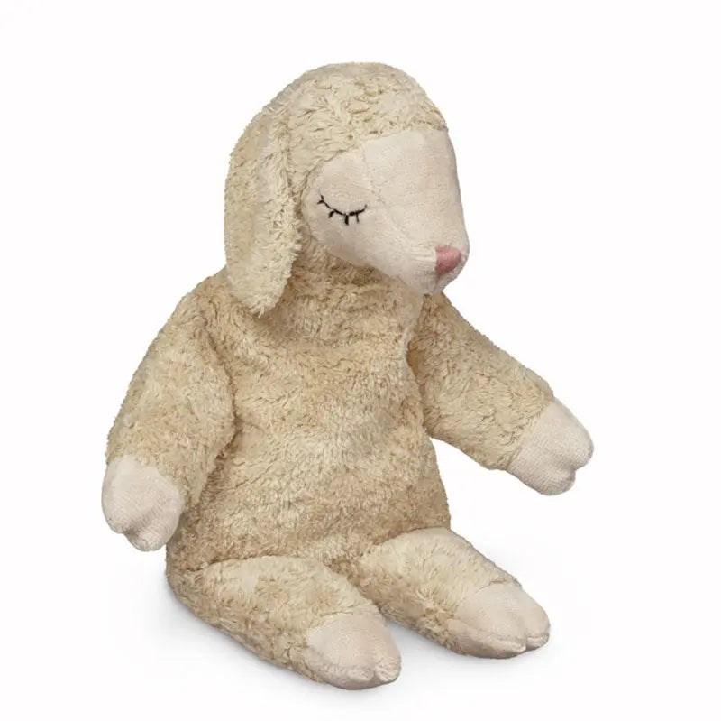 Doudou bouillotte Agneau Senger Naturwelt - Sable - Lilinappy