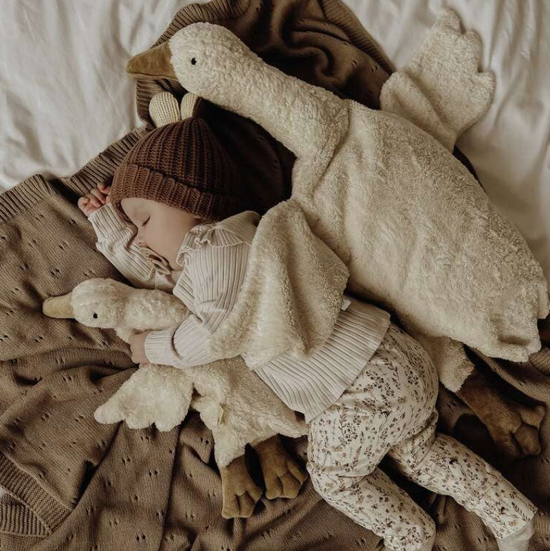 Doudou bouillotte Oie Senger Naturwelt – Douceur écoresponsable