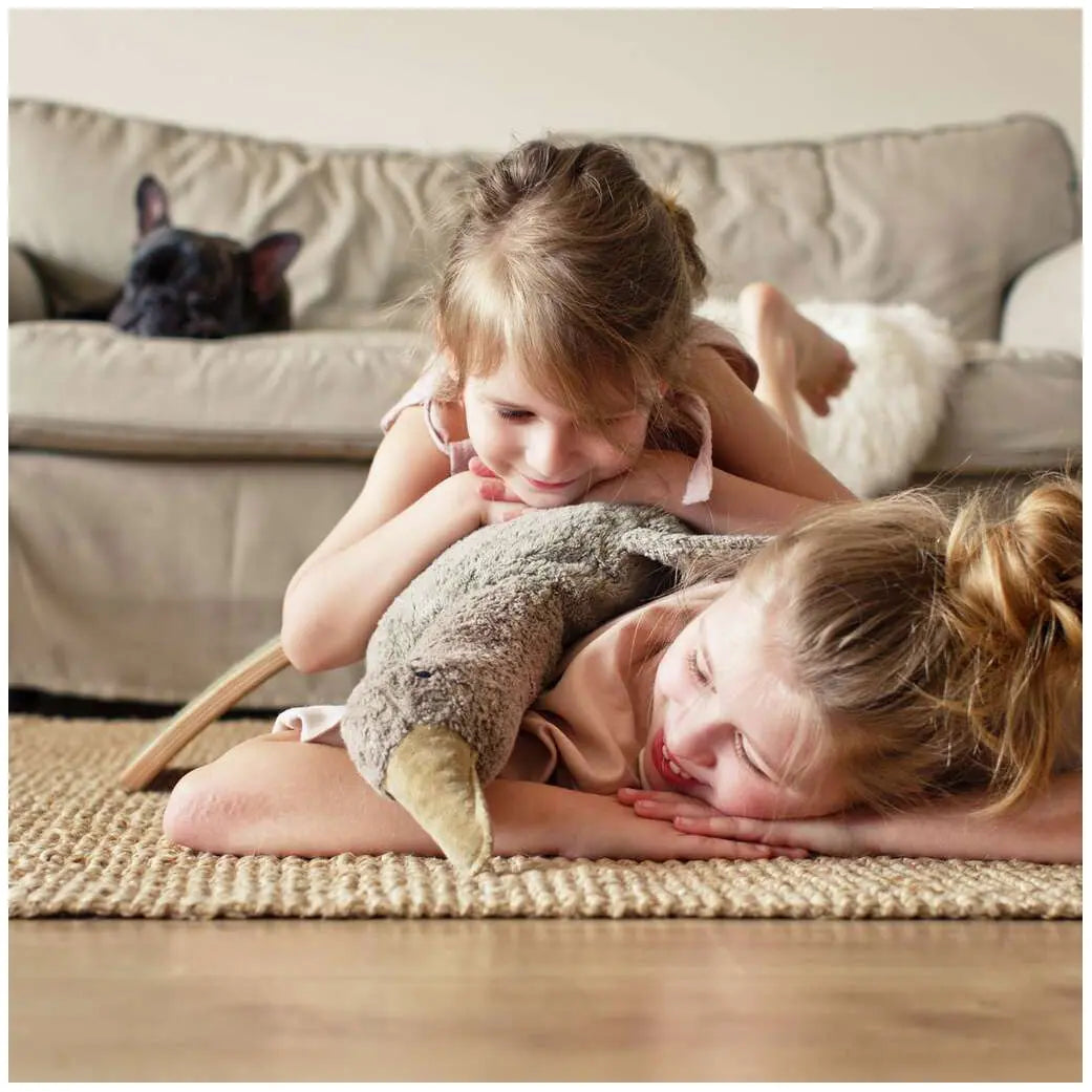 Doudou bouillotte Oie Grise Senger Naturwelt – Large