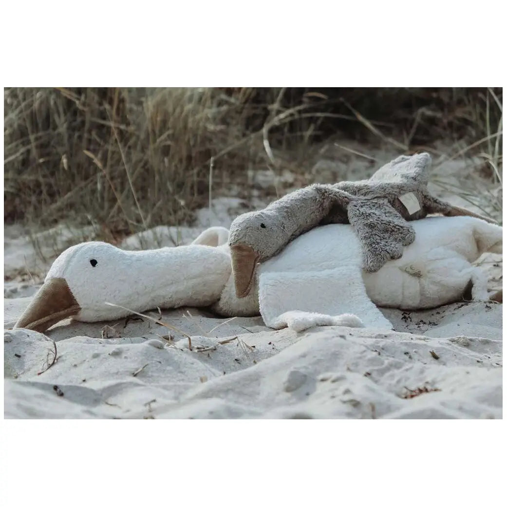 Doudou bouillotte Oie Senger Naturawelt - Gris - Lilinappy