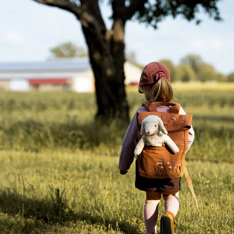Doudou mouton en coton bio Senger Naturwelt