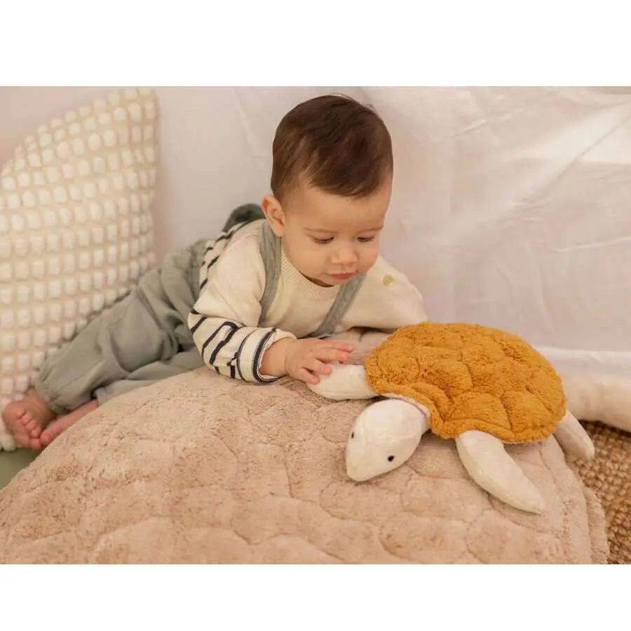 Tortue bouillotte en coton bio – Petit modèle | Senger Naturwelt