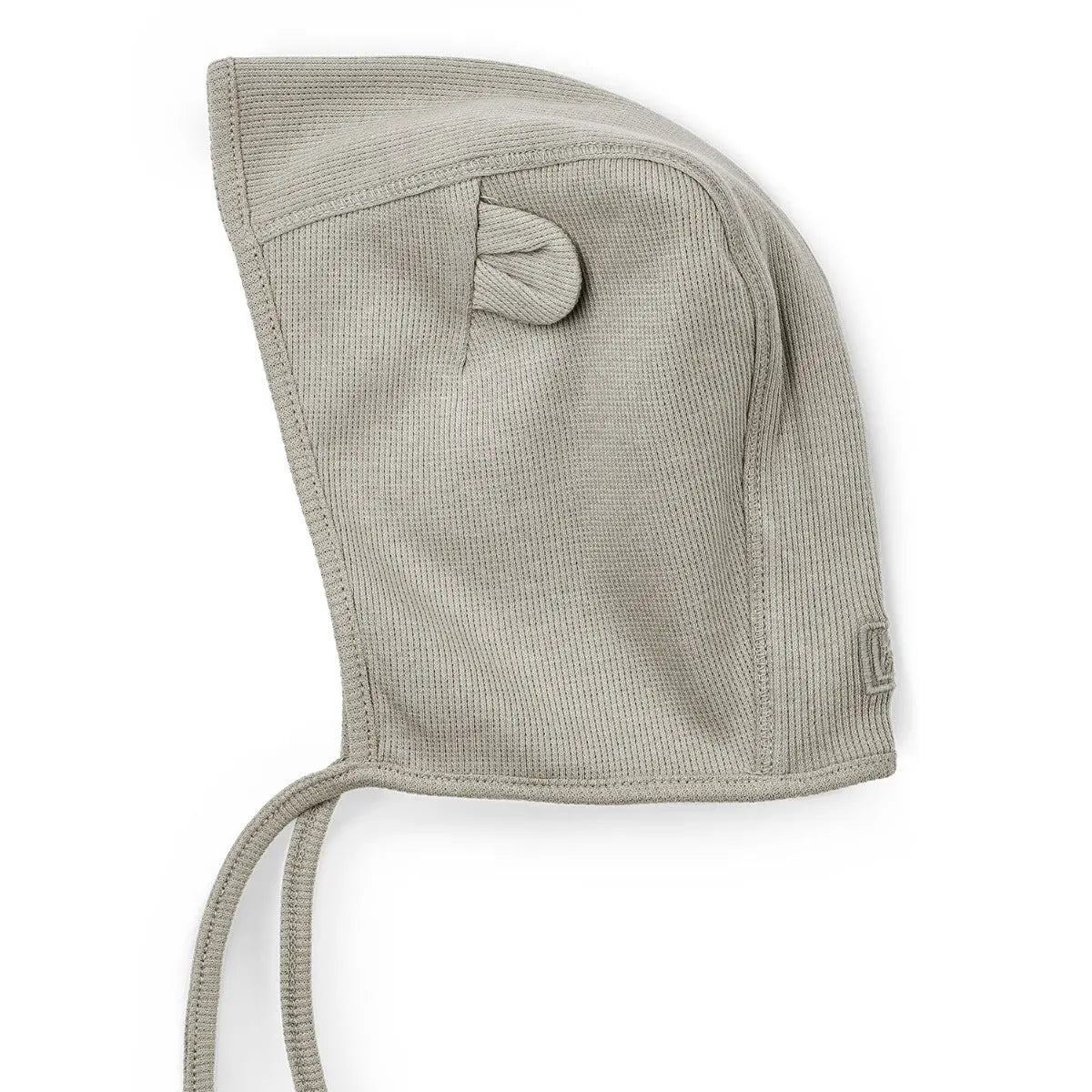 Bonnet bébé en coton bio Silja Liewood gris mélangé