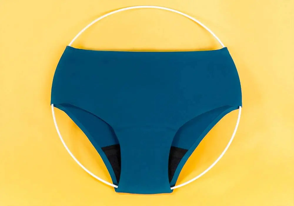 Shorty menstruel pour adolescentes Smoon - Bleu Smoon