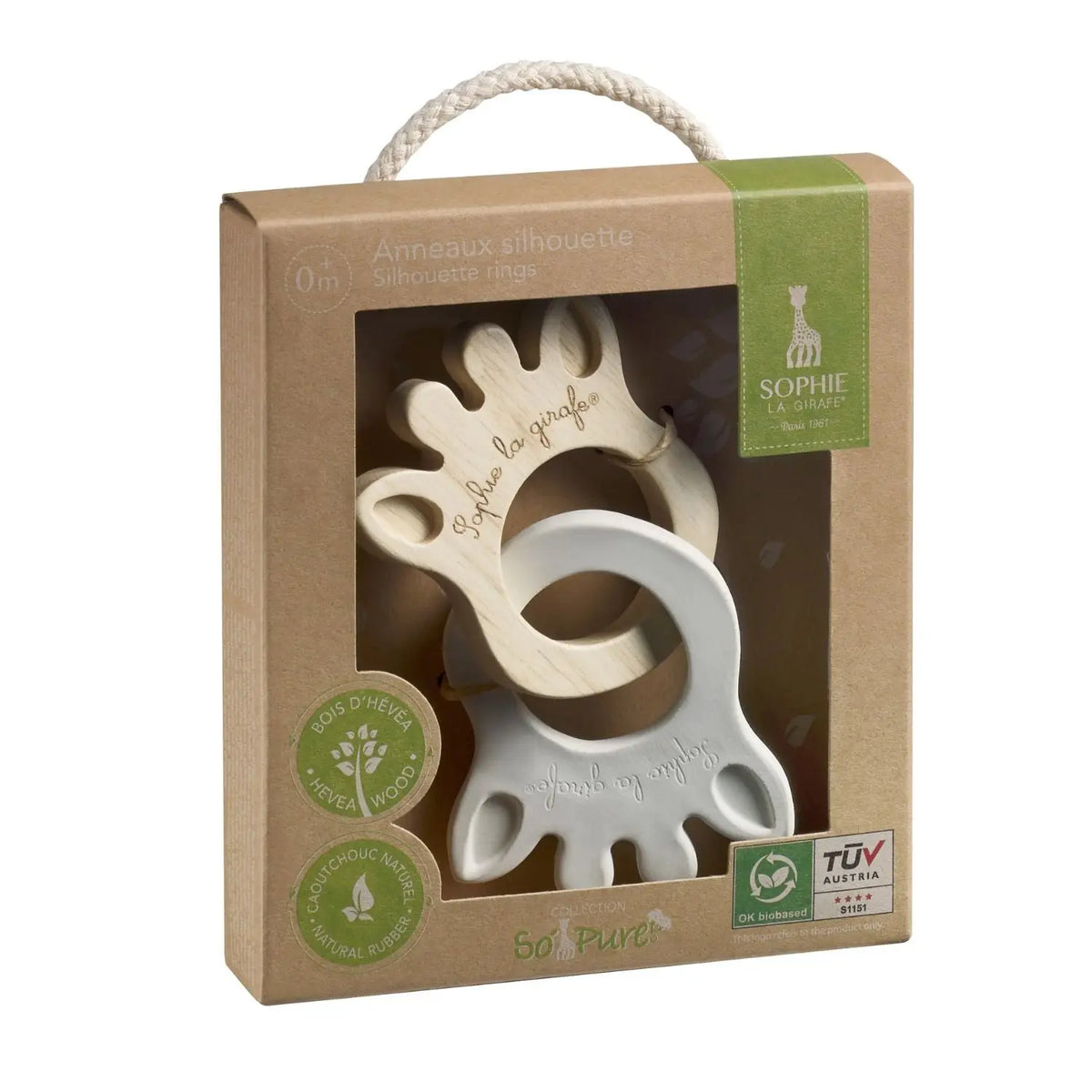 Anneaux de dentition Sophie la girafe So'Pure