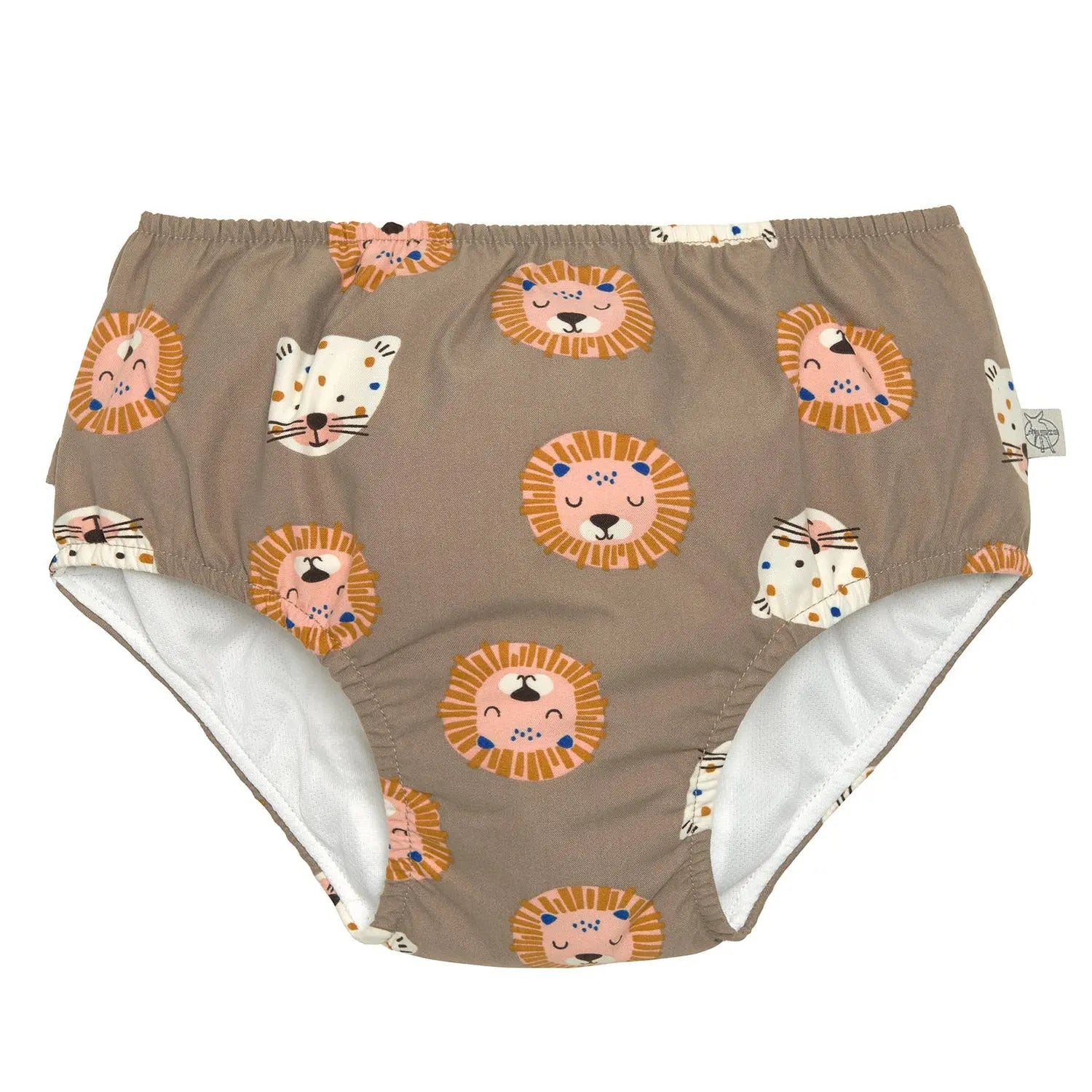 Couche de bain Lässig - Wild Cats choco - Lilinappy