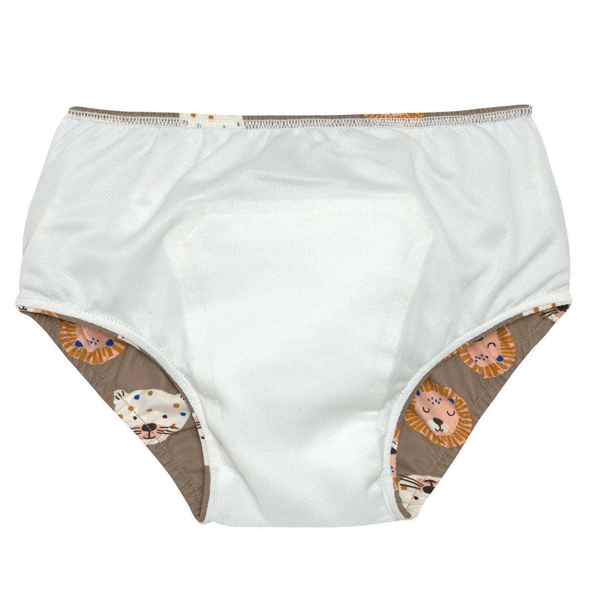 Couche de bain Lässig - Wild Cats choco - Lilinappy