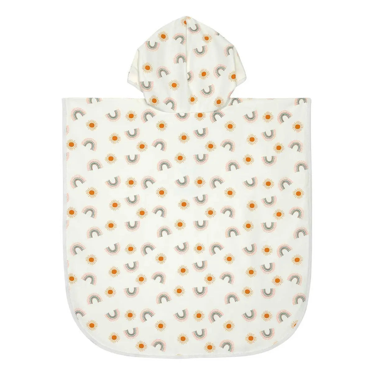 Poncho de plage anti-UV Lässig - Rainbow nature