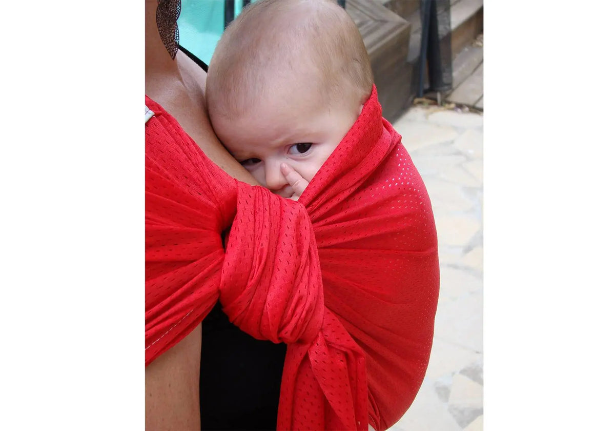 Porte-bébé Sling Sukkiri Rouge
