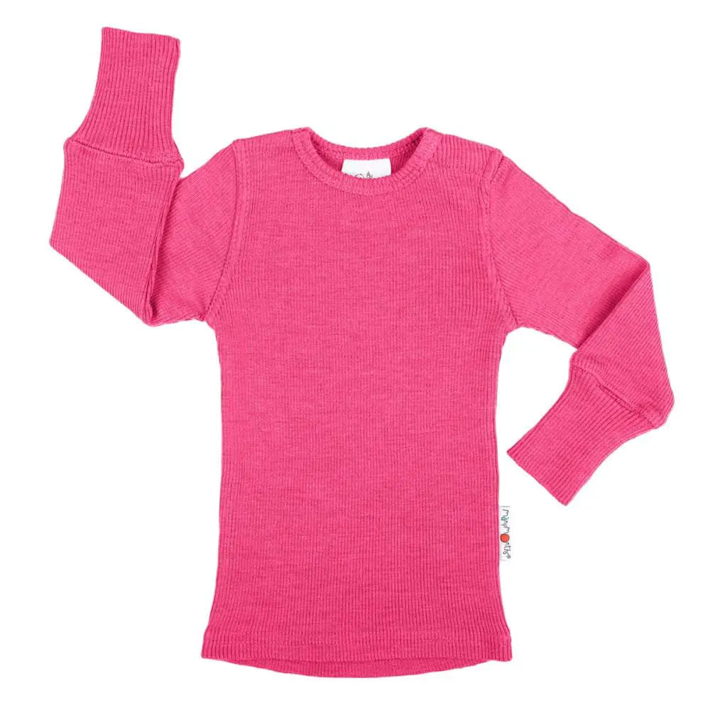 T-Shirt évolutif à ML en laine mérinos Manymonths - Lilinappy