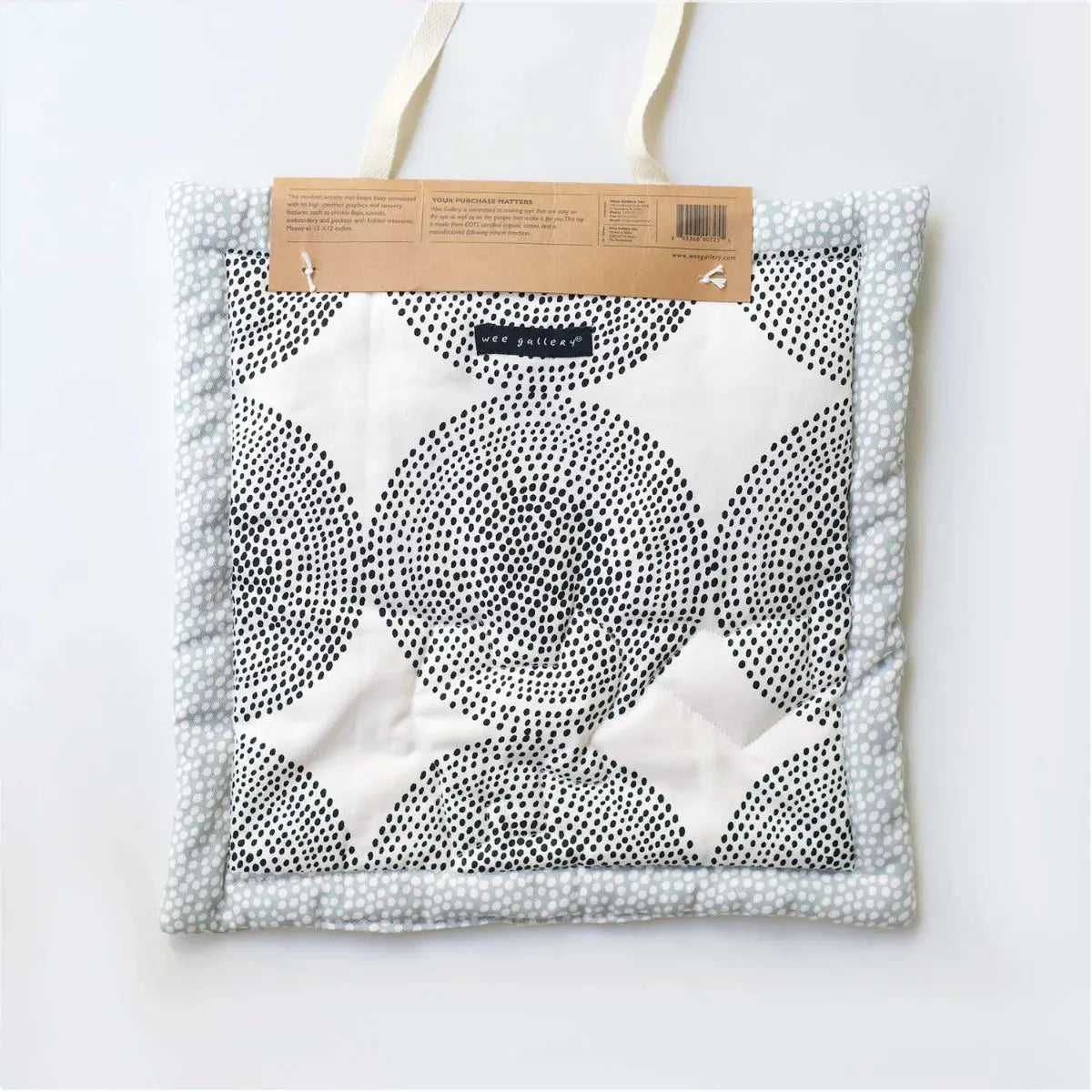 Petit tapis d'activité en coton bio Wee Gallery - Lilinappy