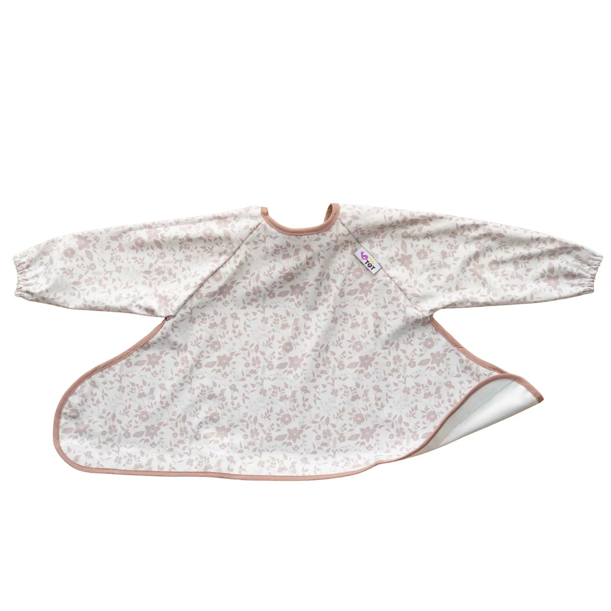 Bavoir supplémentaire pour Kit Tidy Tot - Fleur de jardin rose