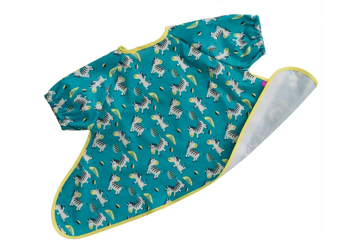 Bavoir imperméable supplémentaire à MC du Kit spécial DME Tidy Tot - Zebras Tidytot