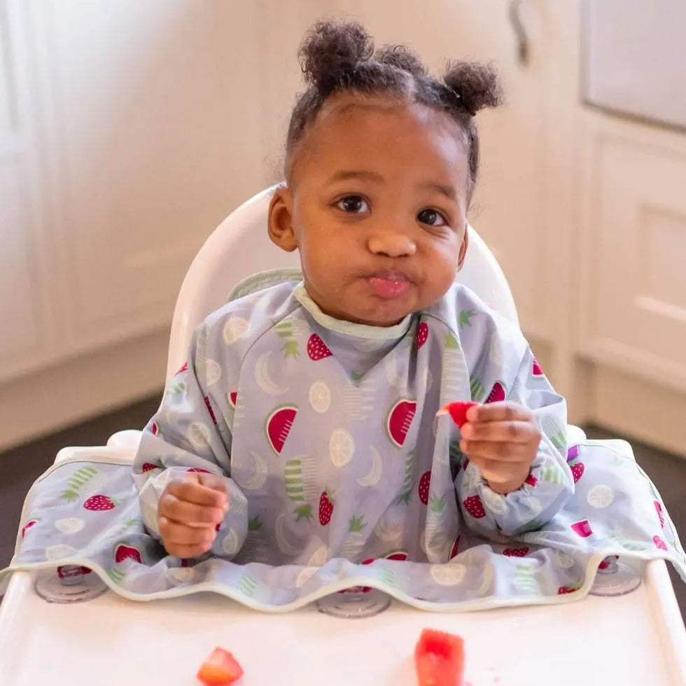 Bavoir à ventouses Cover et Catch Tidy Tot - Fruits - Lilinappy