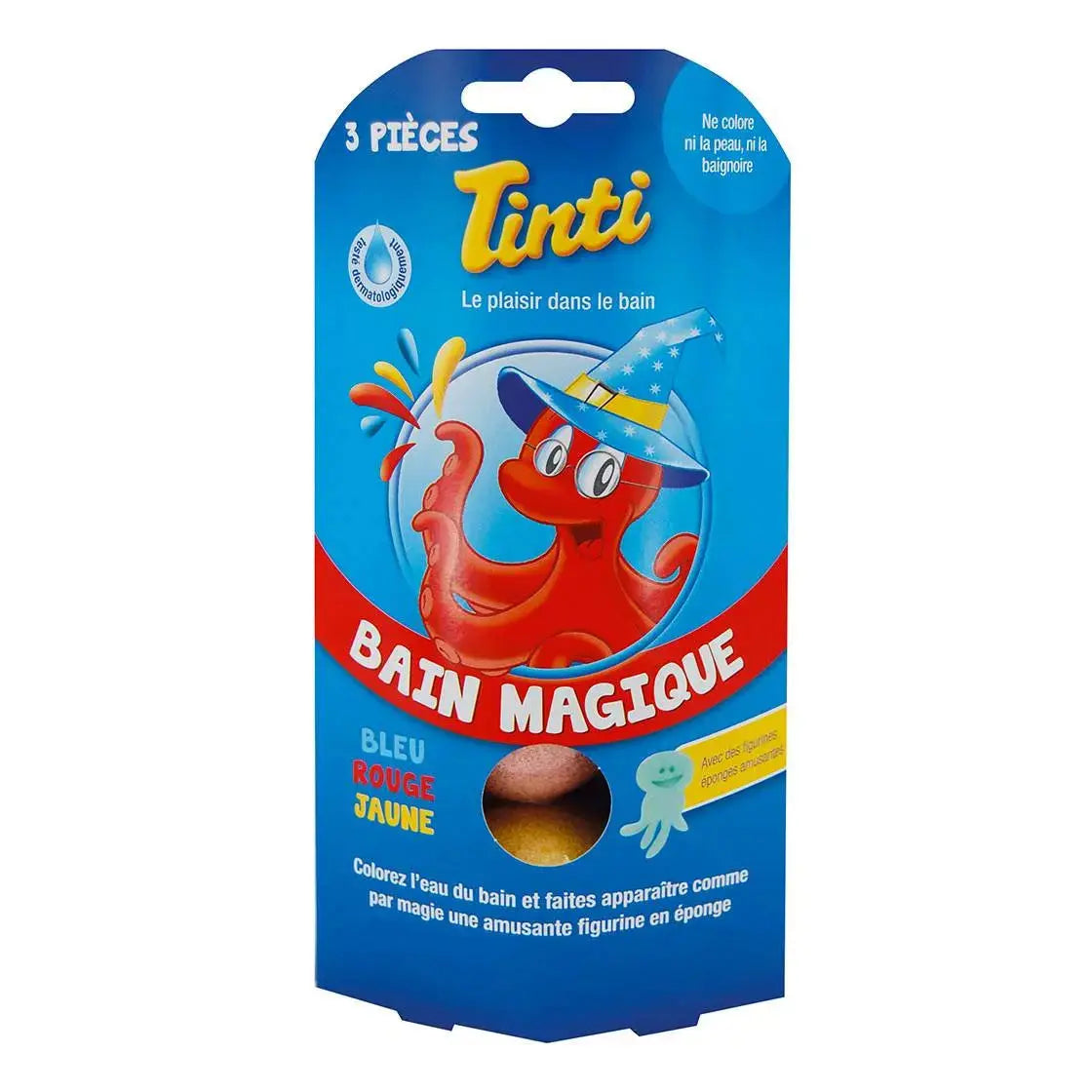 3 balles bain magique Tinti