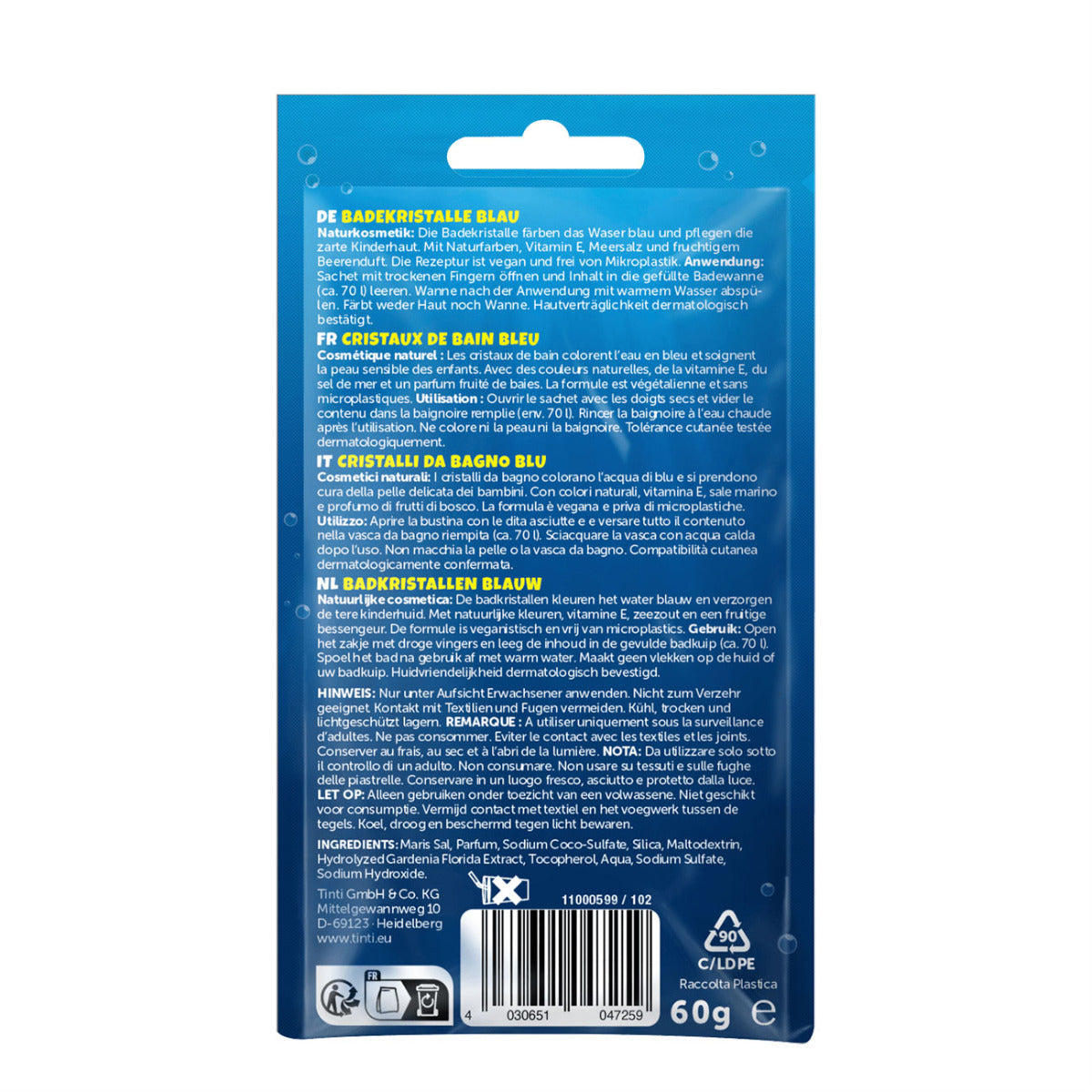 Tinti Cristaux Magiques de Bain Tinti