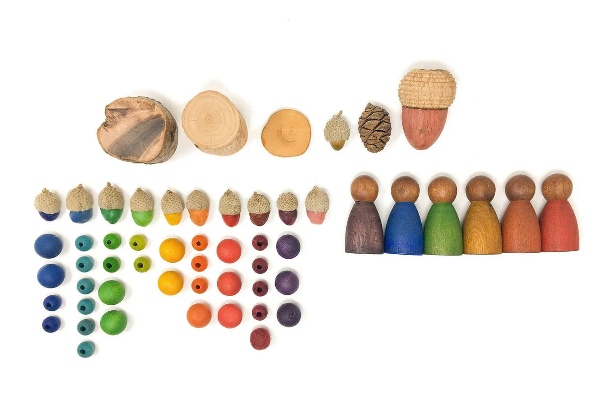 3 Nins couleurs chaudes Grapat