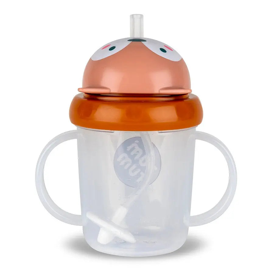 Tasse d’apprentissage avec paille Tum Tum - Renard - Lilinappy