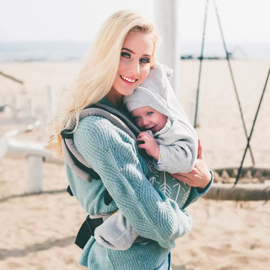 Couverture Star baby Tuppence and Crumble - Slate - Lilinappy
