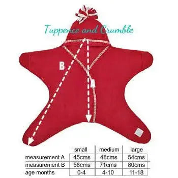 Couverture Star baby Tuppence and Crumble Bleu marine