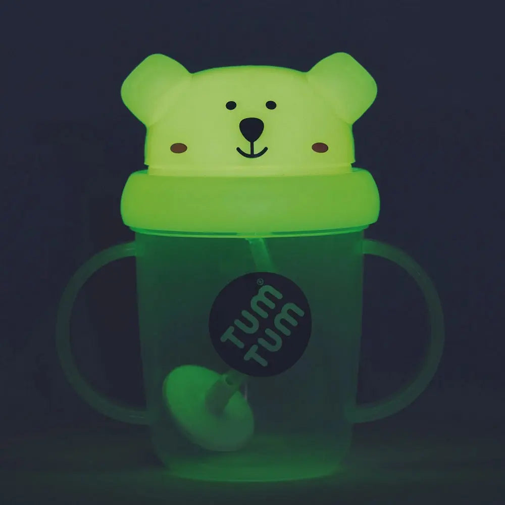 Tasse d’apprentissage avec paille Tum Tum Ours polaire NUIT