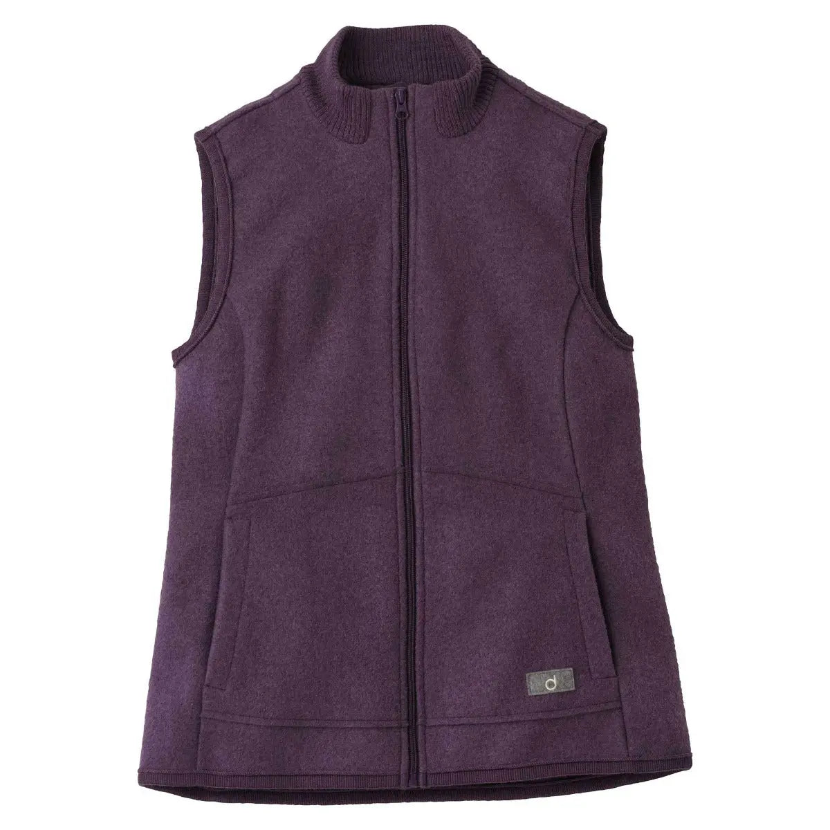 Veste sans manches pour femme en laine bouillie Disana