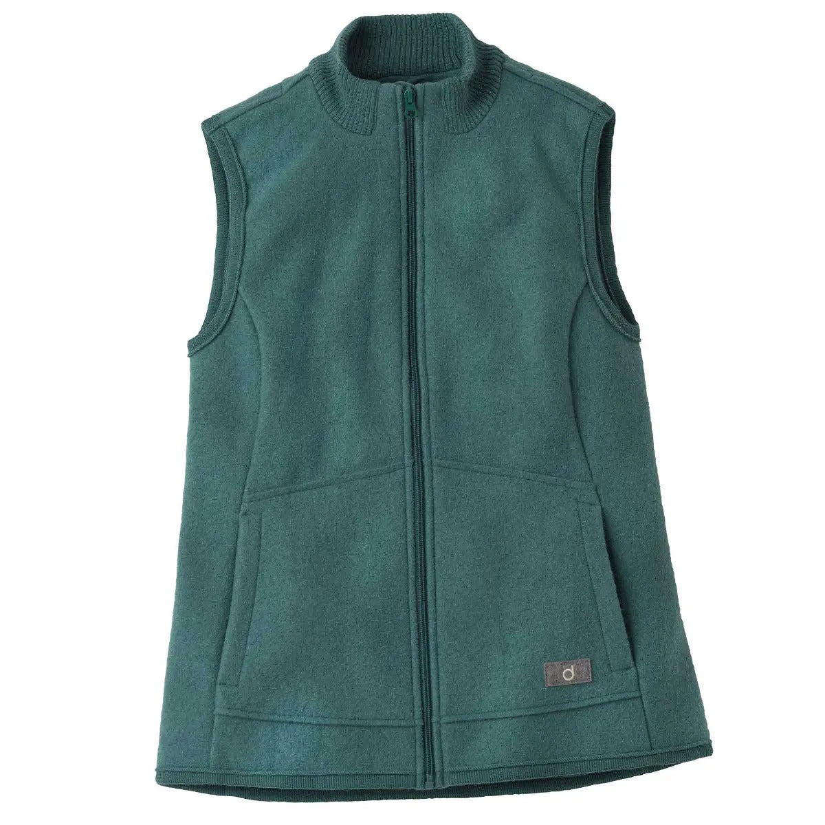 Veste sans manches pour femme en laine bouillie Disana