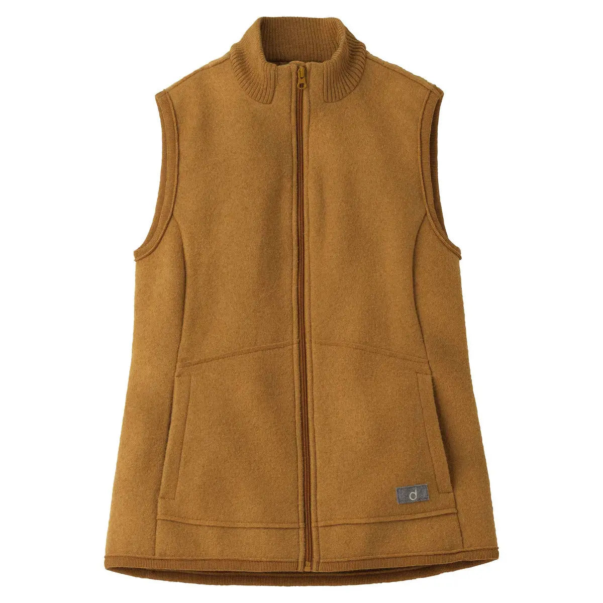 Veste sans manches pour femme en laine bouillie Disana