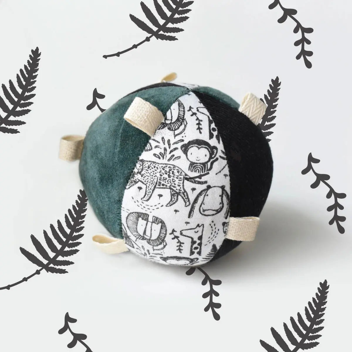 Petite balle sensorielle Wee Gallery - Sauvage - Lilinappy