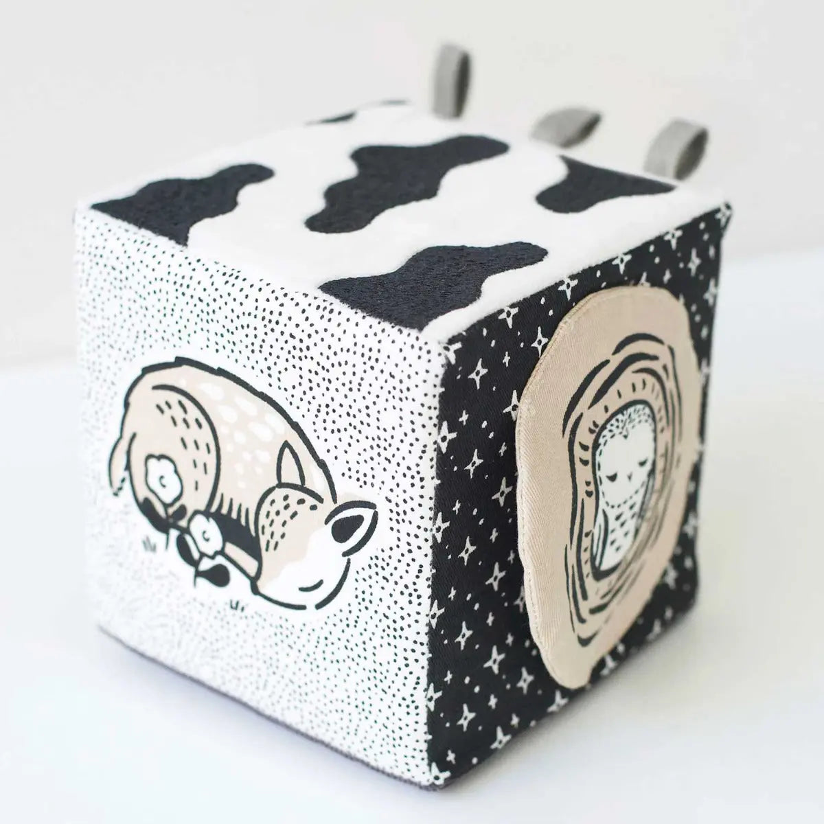 Cube sensoriel Wee Gallery - Bébés animaux - Lilinappy