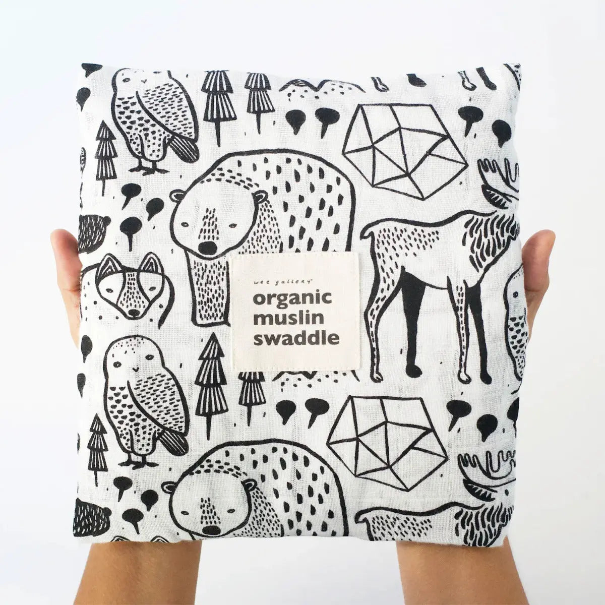 Lange en mousseline de coton bio Wee Gallery – Nordic - Lilinappy