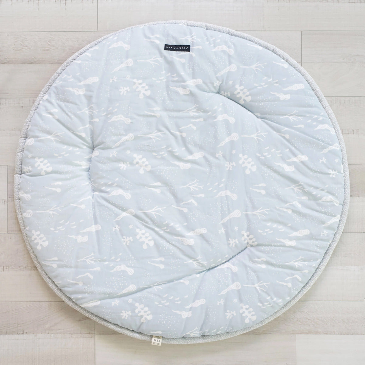 Tapis de jeu en coton bio Wee Gallery - Océan - Lilinappy