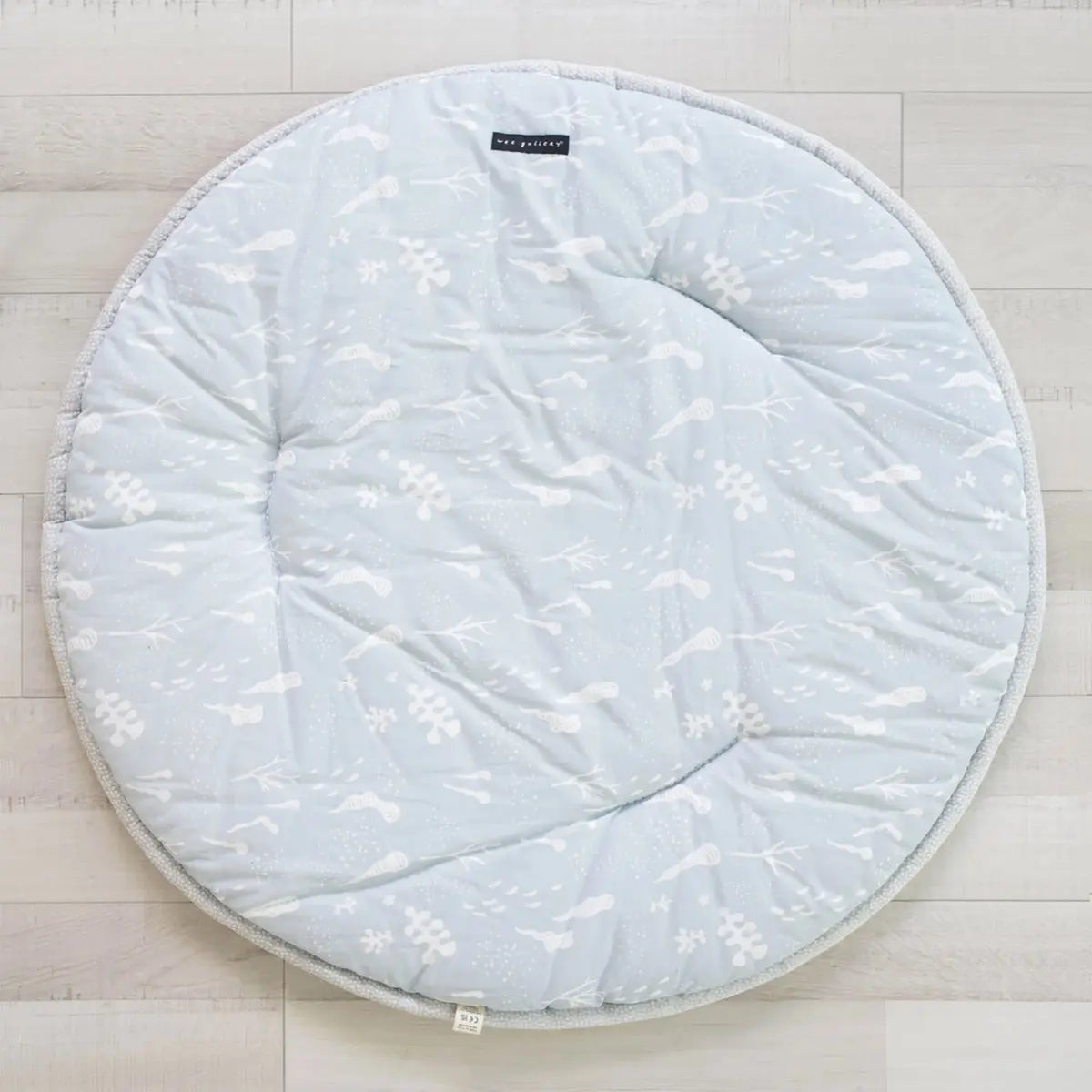 Tapis de jeu en coton bio Wee Gallery - Océan - Lilinappy