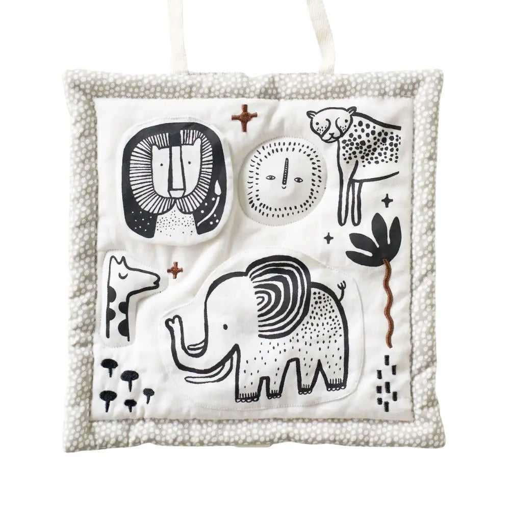 Petit tapis d'activité en coton bio Wee Gallery - Safari - Lilinappy