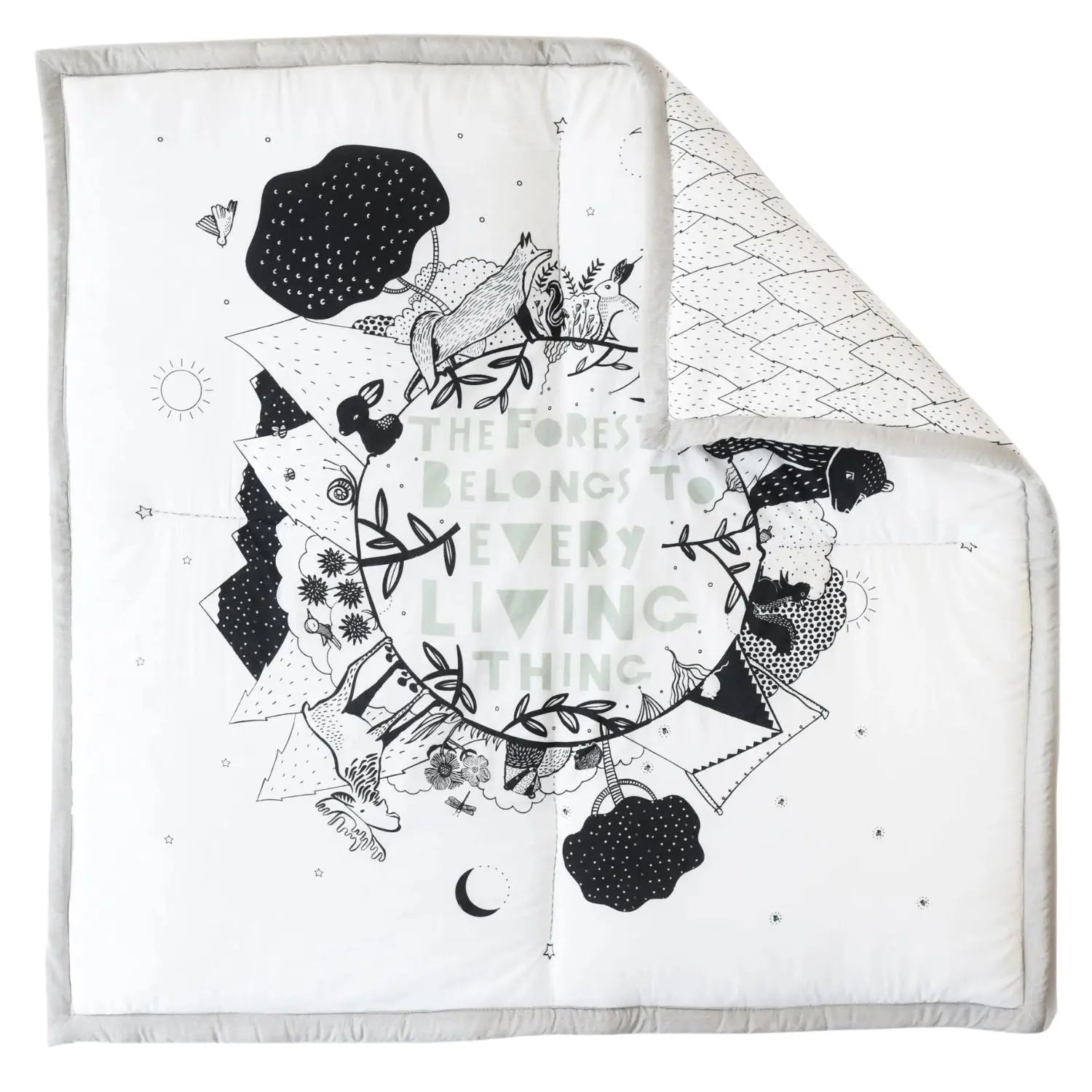 Tapis d’éveil matelassé Wee Gallery Forest