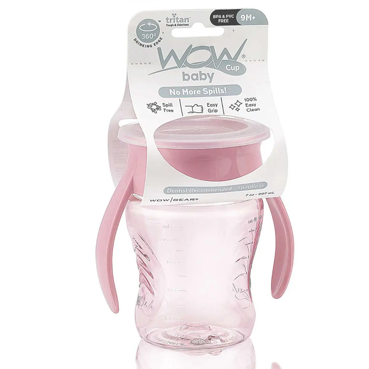 Tasse d'apprentissage WOW baby 360 - Rose