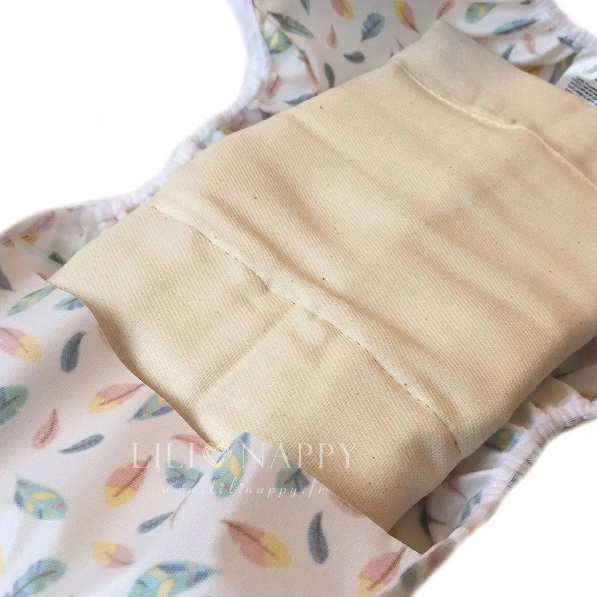 Lot de 6 langes préplié en Coton bio Xkko - Lilinappy